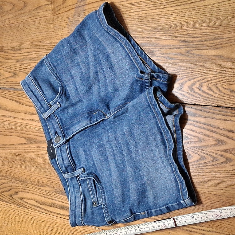 THEORY Jeans Womens 26 BLUE Denim Preowned Casual Used Summer Bermuda ??
